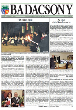 Badacsonyi újság 2012. március